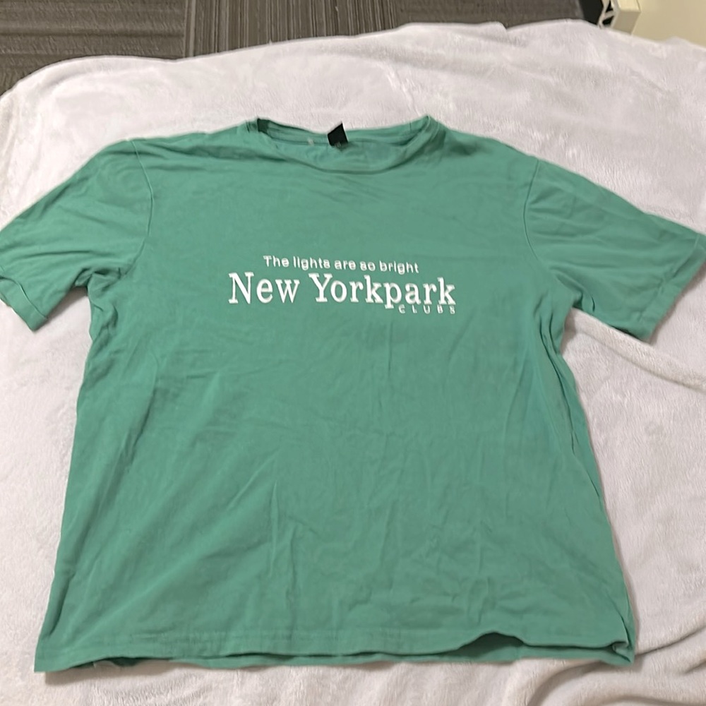 Vintage New York Green Tee